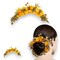 Designer Rose Gajra Traditional Indian Hair Accessory Artificial Flower Jewelry Handmade Veni Tiara for Women Party Wear Bridal Mehndi Hair Bun Classical Dance Jewelry